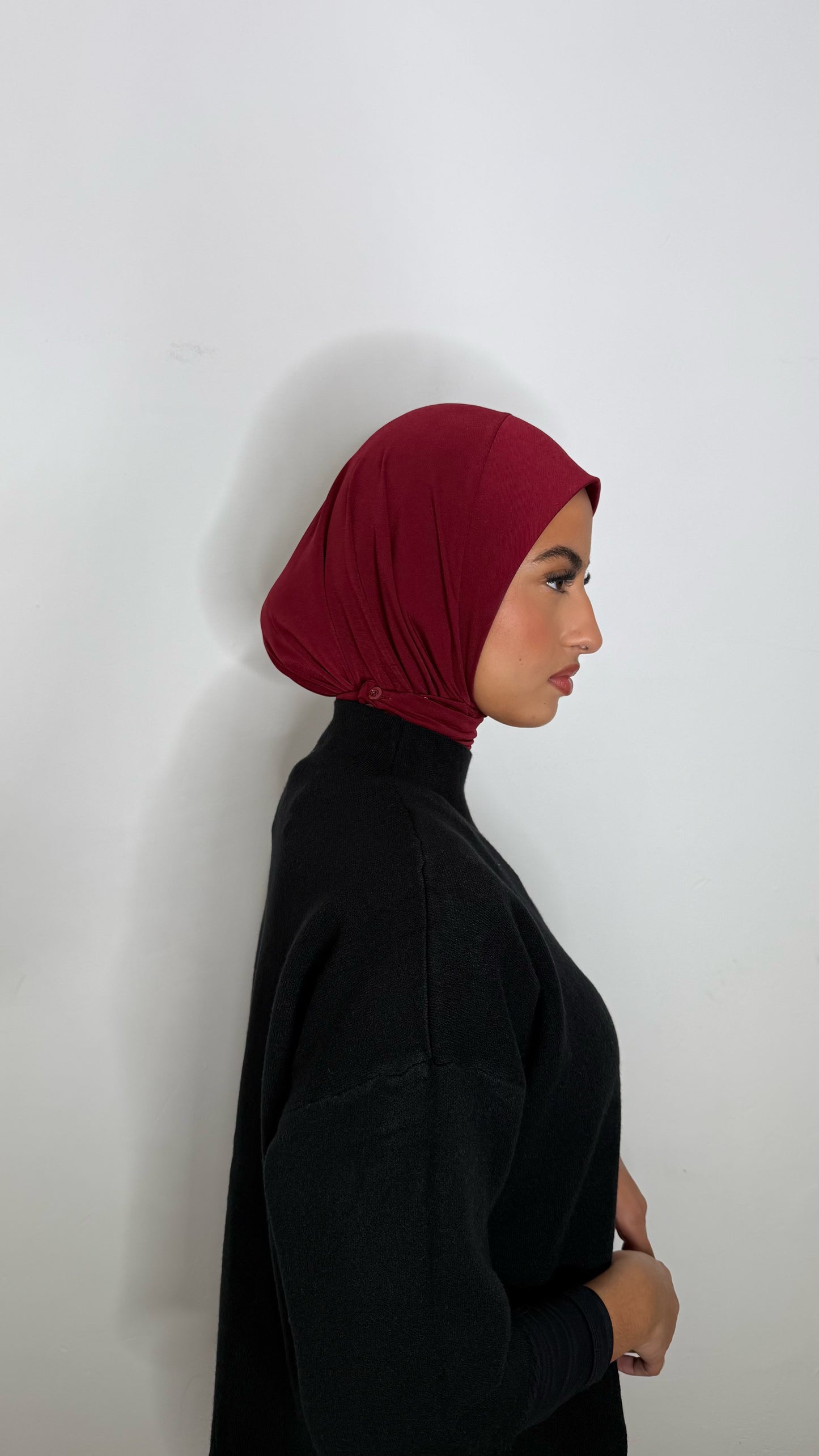 Cagoule JERSEY - Bordeaux