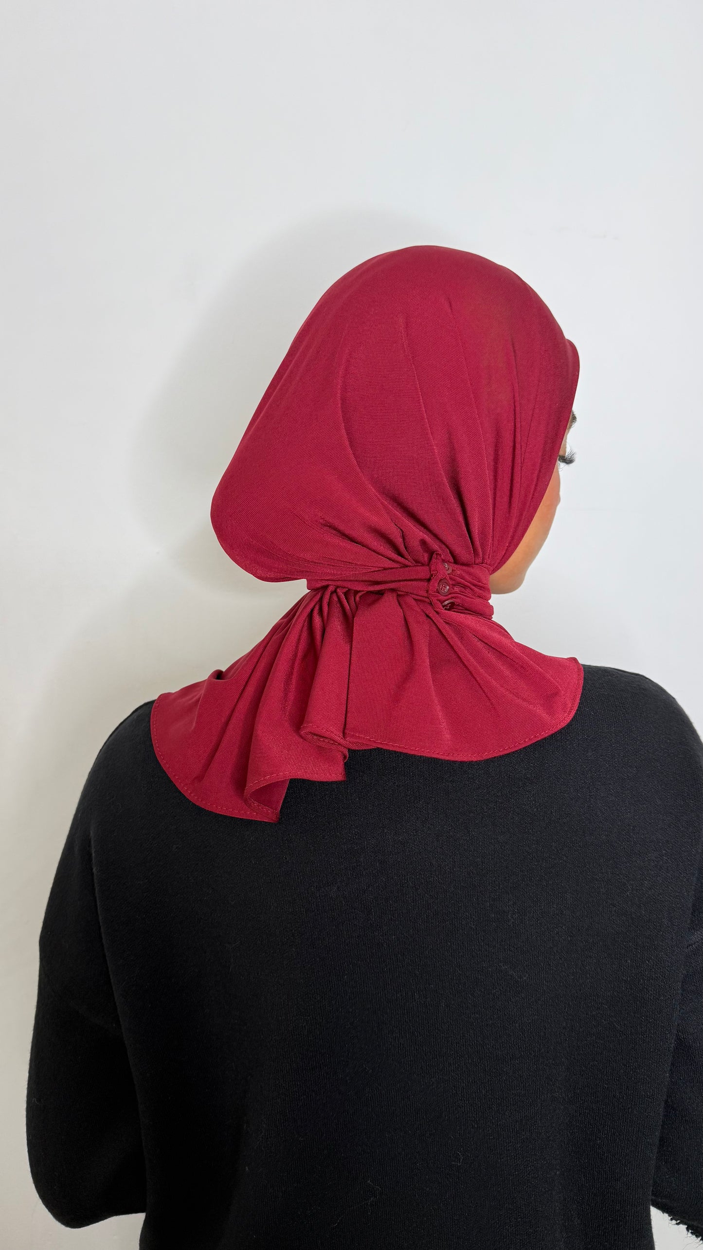 Cagoule JERSEY - Bordeaux