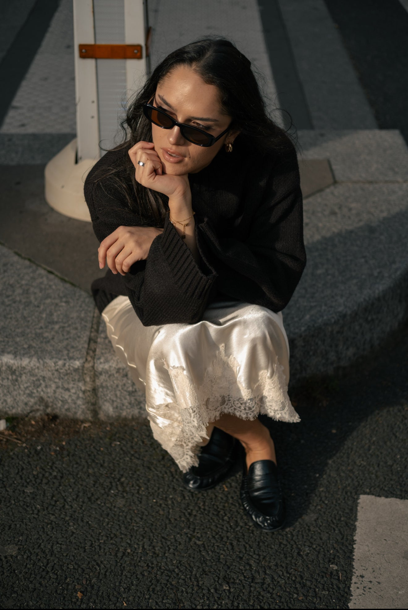 Pull col cheminé - Choco