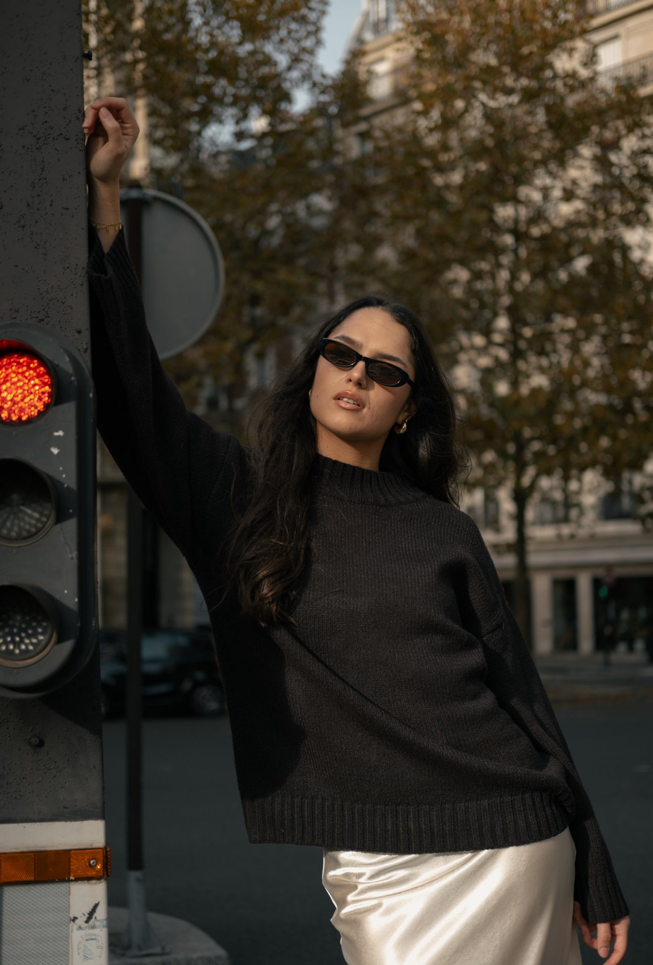 Pull col cheminé - Choco