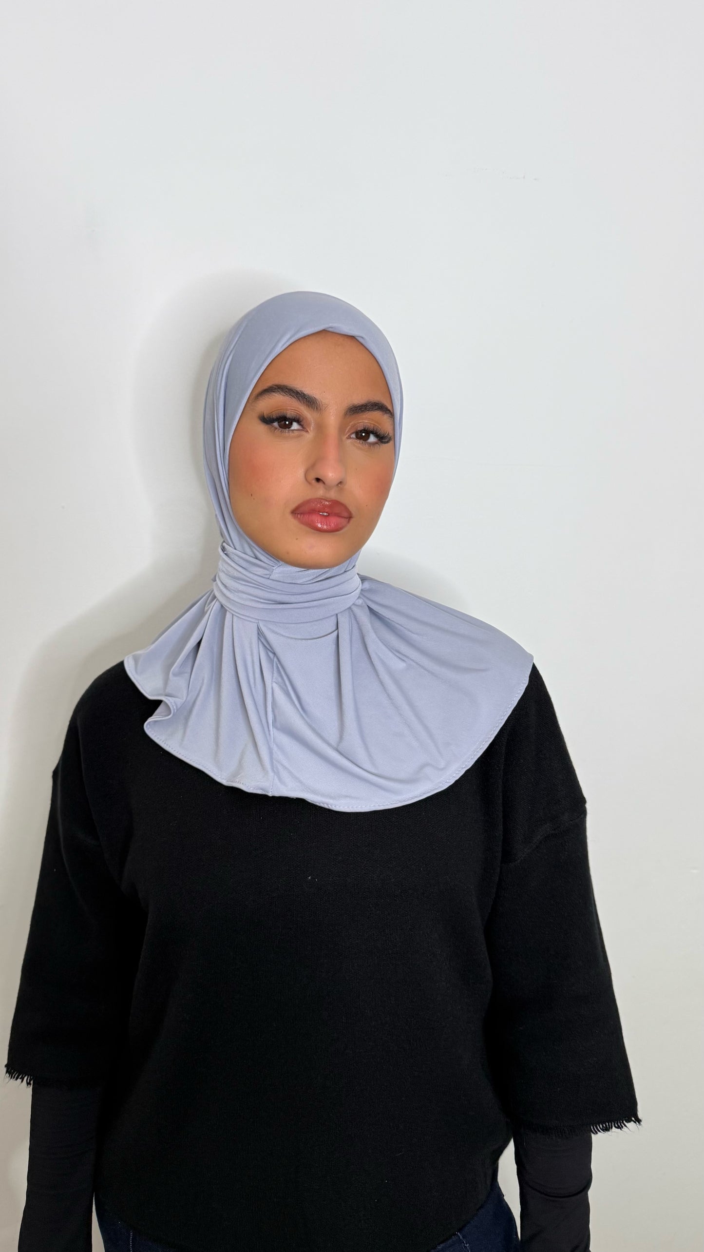 Cagoule JERSEY- Gris Perle