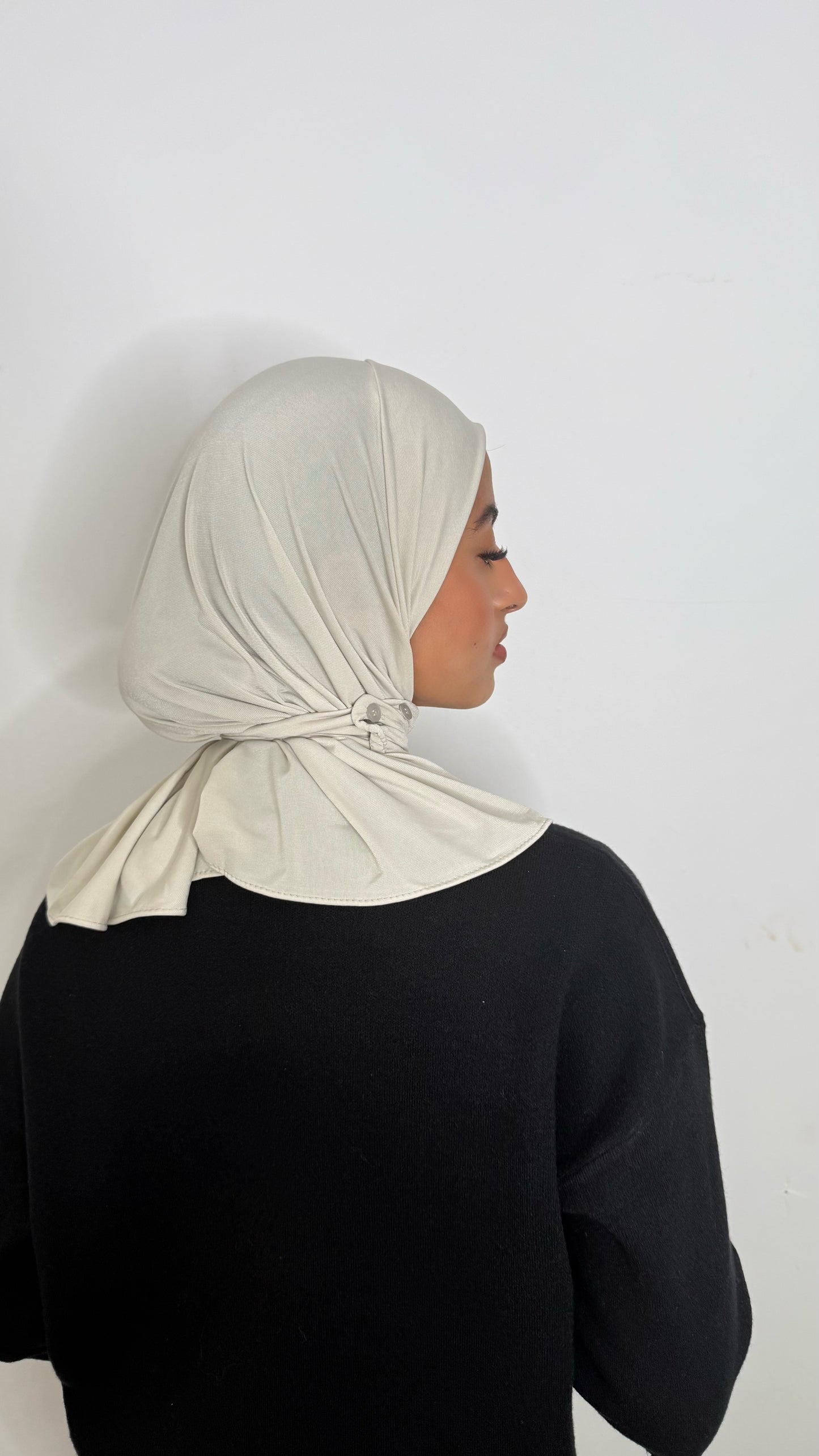 Cagoule JERSEY - Beige Clair