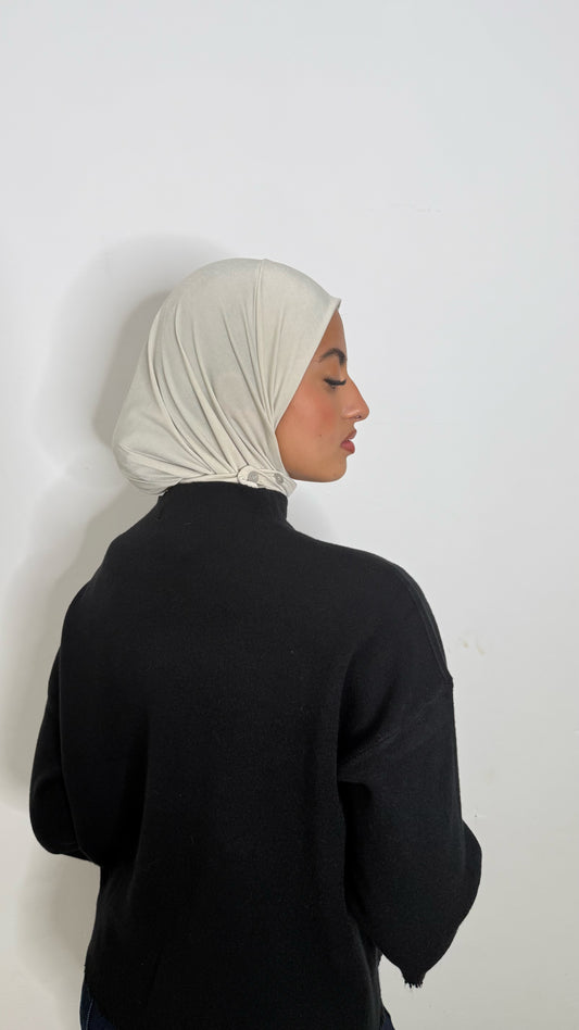 Cagoule JERSEY - Beige Clair